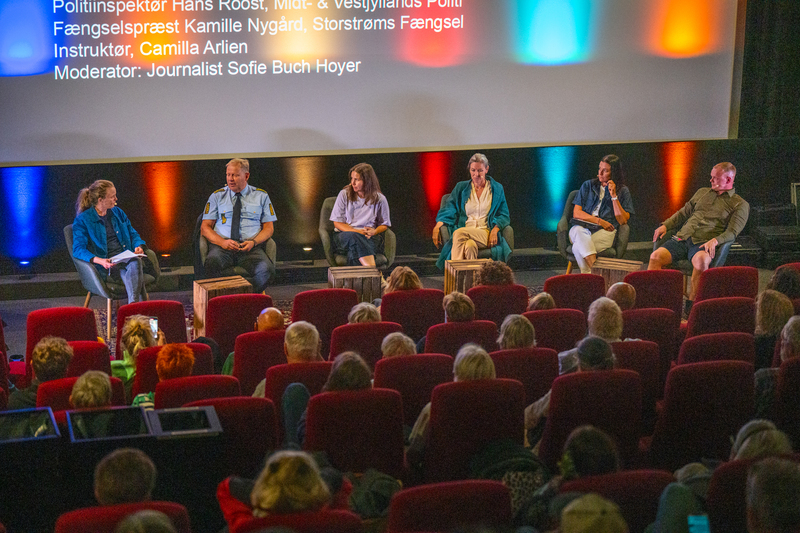 Aftertalk i Bio Mors under Kulturmødet 2025. Foto: Per Bille